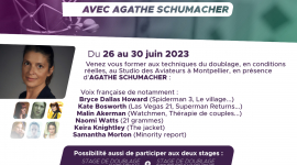 Stage d'initiation au doublage du 26 au 30 Juin 2023