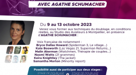Stage d'initiation au doublage du 9 au 13 Octobre 2023